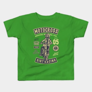 Motocross Racing Kids T-Shirt